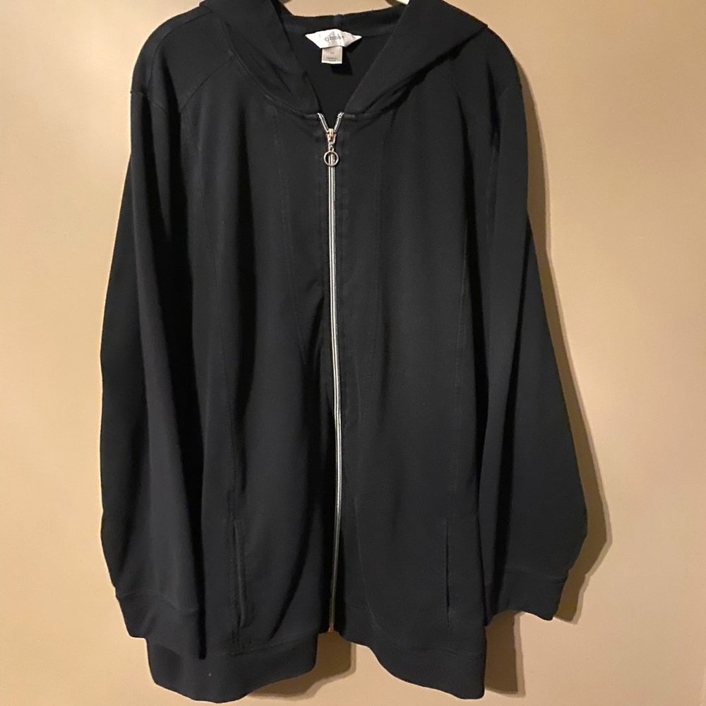 Black hoodie